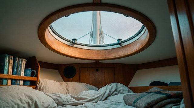Houseboat Cabin Shades: Stay Cool at the Dock Without A/C