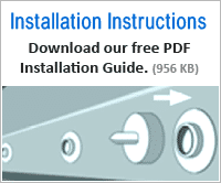 Shade Mesh Installation Guide - 2 page installation instructions, step-by-step instructions and illustrations
