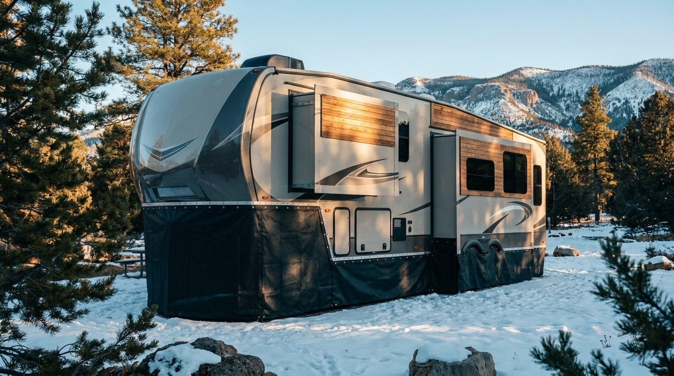 6 Reasons To Skirt Your RV This Winter