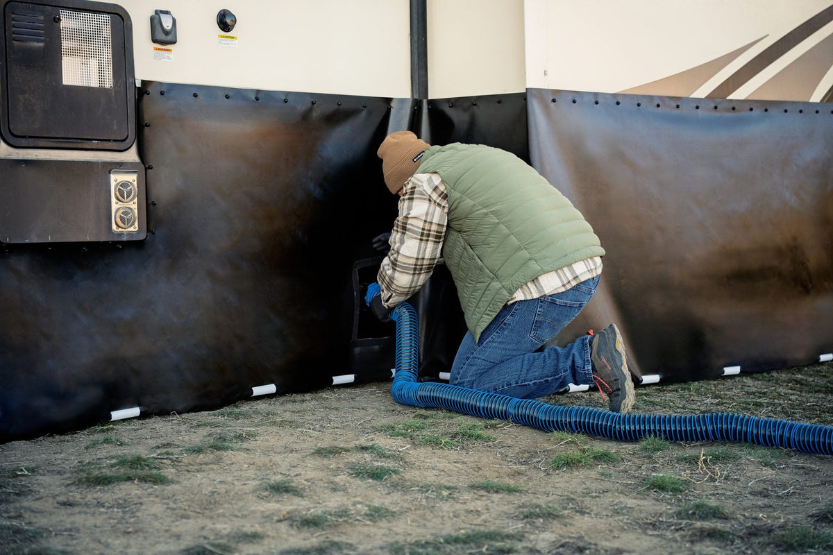 Fifth Wheel Skirting: The Drop, the Landing Gear, the King Pin