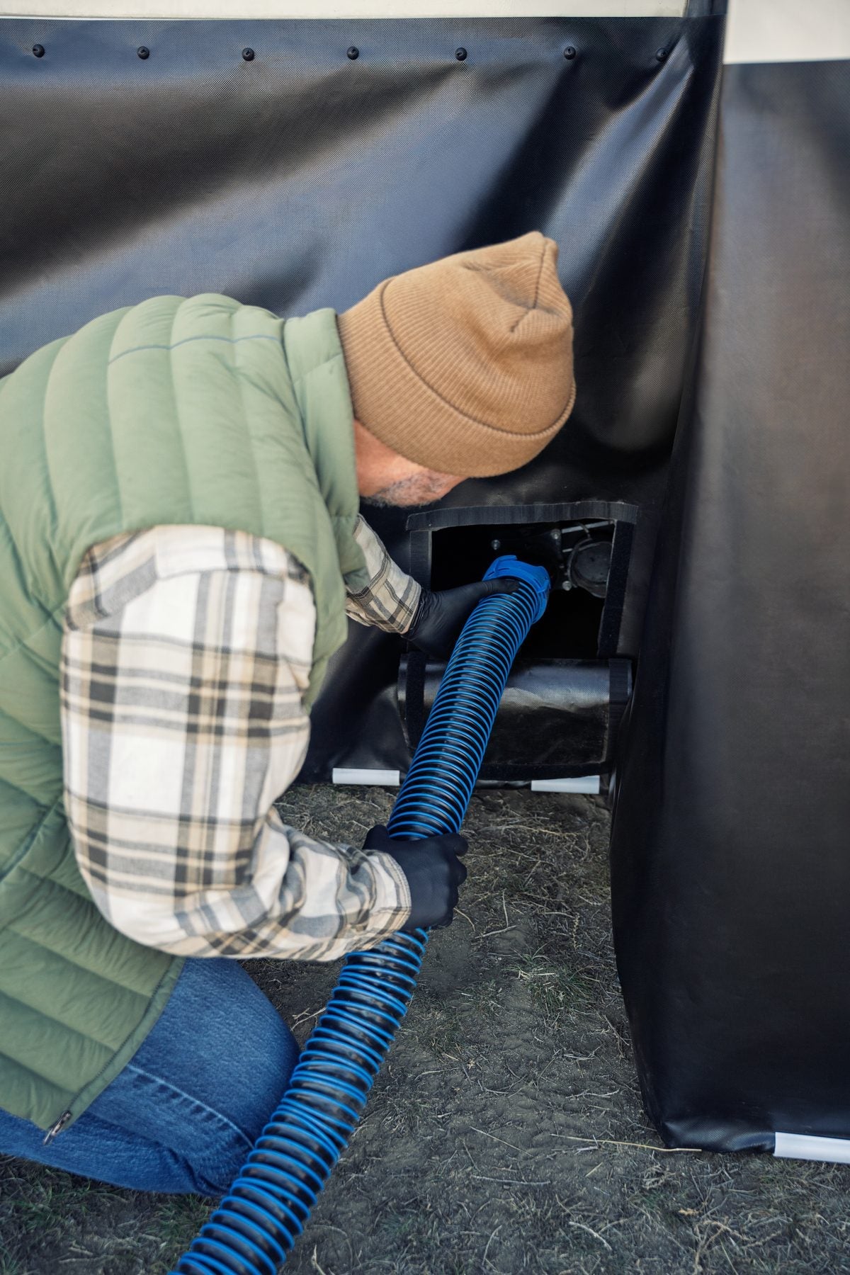 Travel Trailer Skirting: A Right-Sized Winter Kit