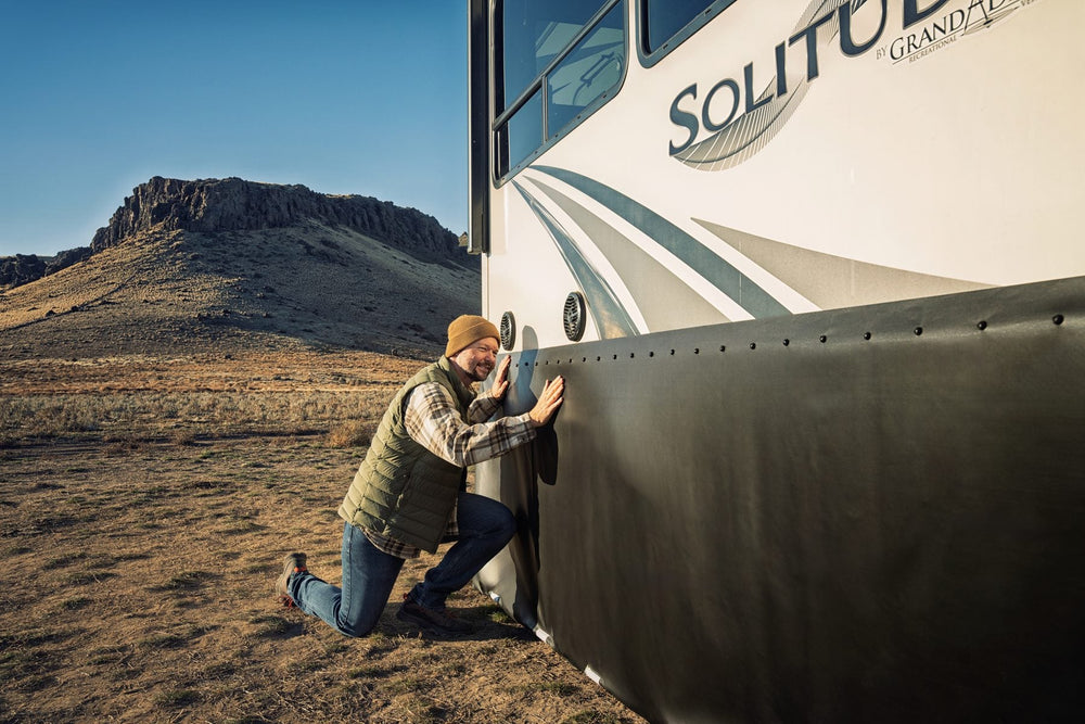 Class A Motorhome Skirting: Sealing a Big Coach, No Dealer