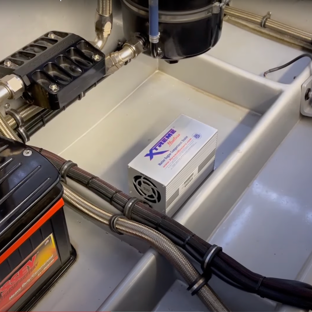 Xtreme Heaters installed in an engine bay