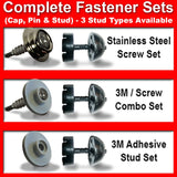 EZ Snap complete snap set — stud, cap and pin
