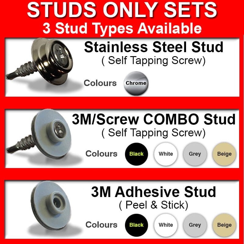 EZ Snap snap studs only pack