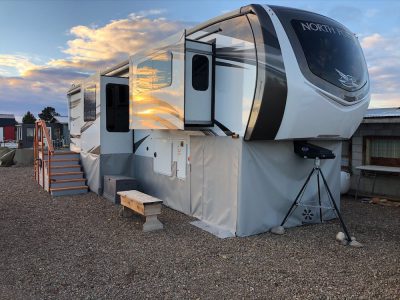 5th Wheel Skirting Review Photos from Joel _ Michelle