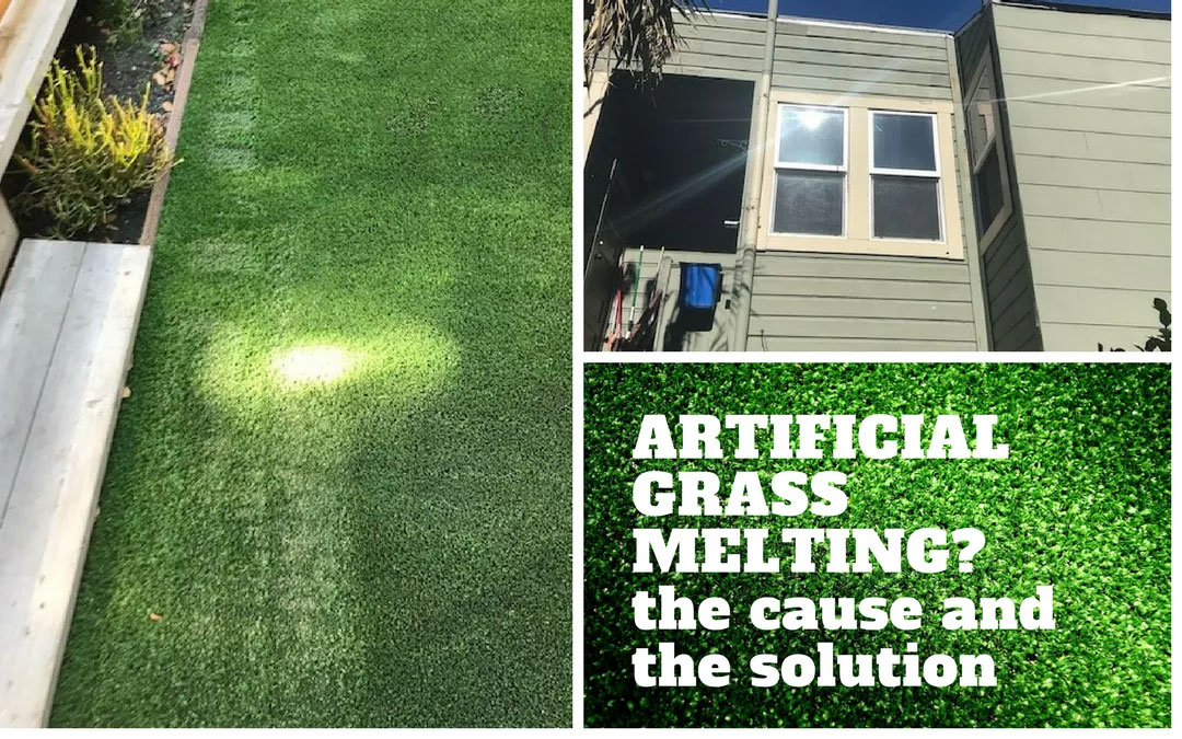 Is Your Artificial Grass Melting? The Cause And The Solution
