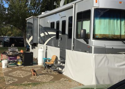 Class A RV Skirting Review Photo from M Larson