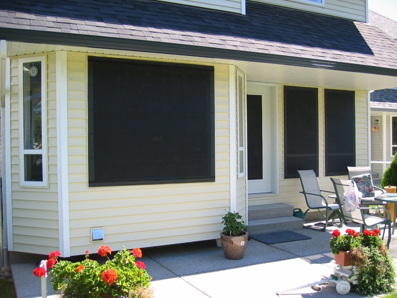 EZ Snap Exterior Shades and Blinds 2