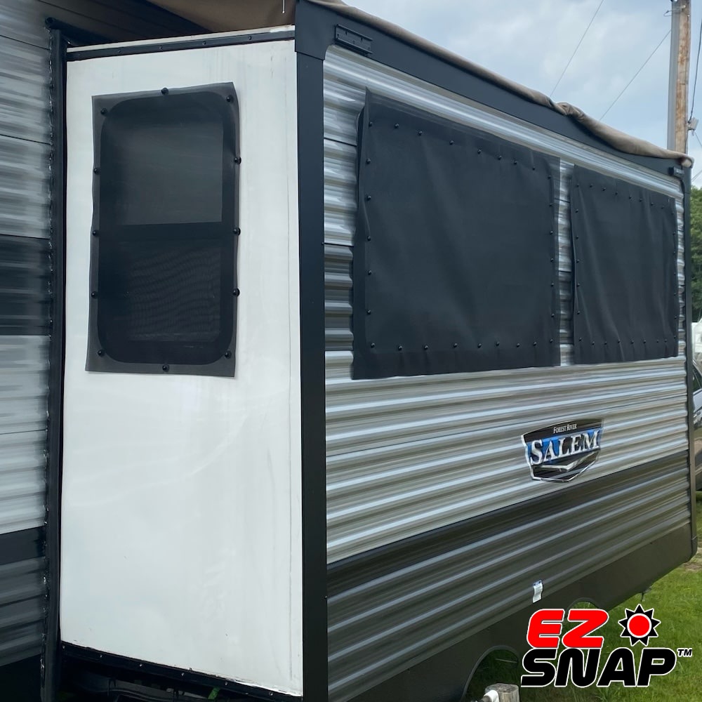 EZ Snap RV Shade Review Photos from H Brandt