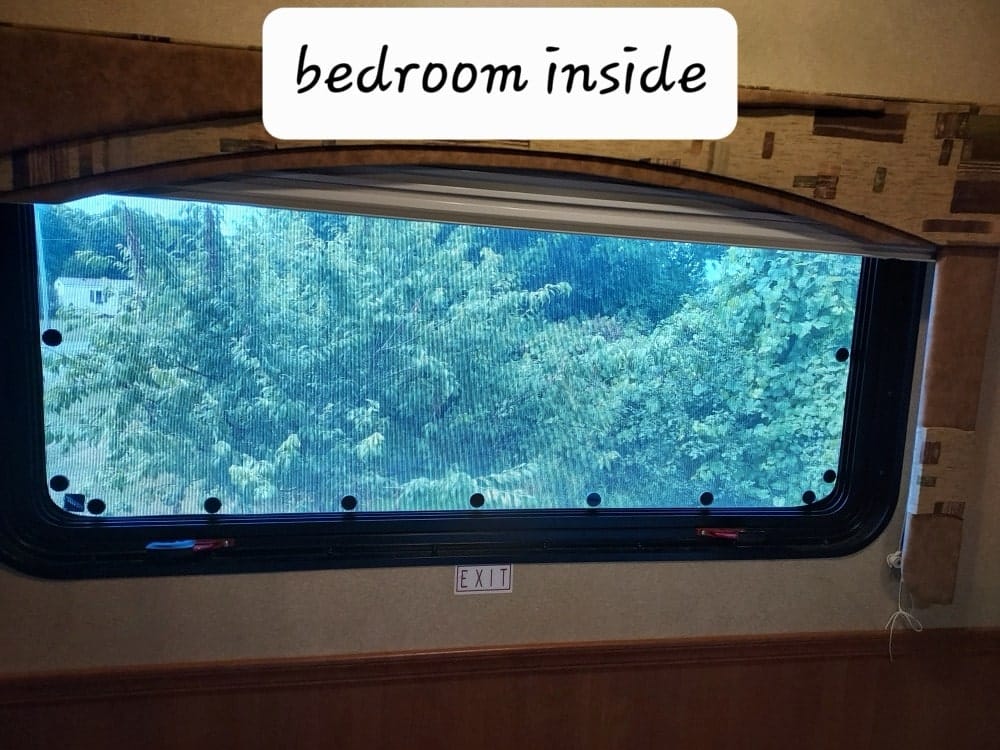 EZ Snap RV Shade Review Photos from L Stevens Bedroom Inside
