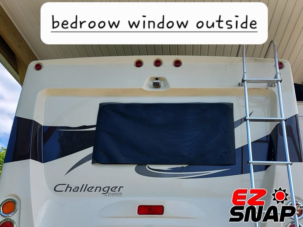 EZ Snap RV Shade Review Photos from L Stevens Bedroom