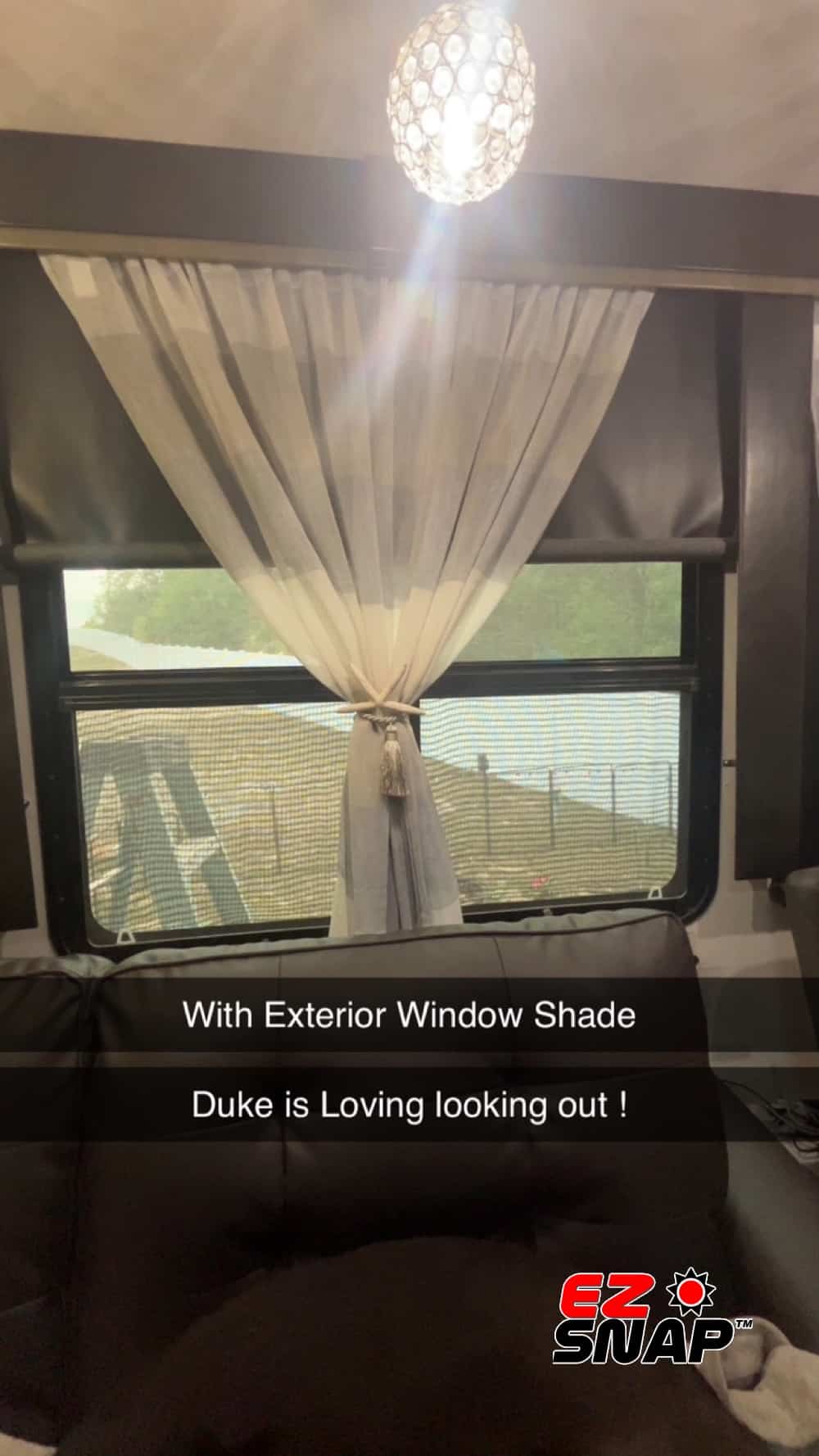 EZ Snap RV Shades Review Photos from Debbie4