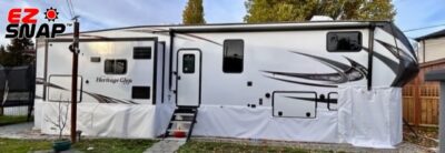 EZ Snap RV Skirting Review Photos from Jennifer G Side