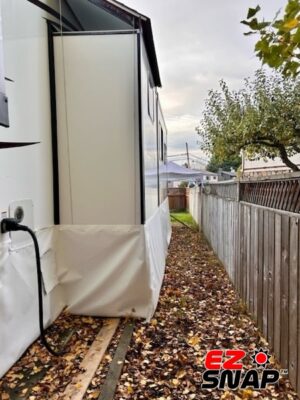 EZ Snap RV Skirting Review Photos from Jennifer G Slide Out