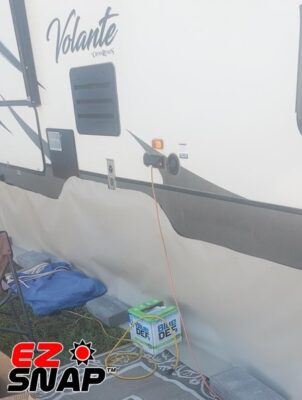 EZ Snap RV Skirting Review Photos from R Pullin Hitch