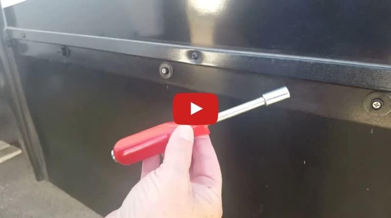 EZ Snap RV Skirting Review Videos from Cindy M Installing Pins