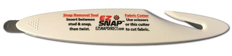 DELUXE EZ Snap™ Removal Tool for 3M Studs, with Built in Fabric Cutter