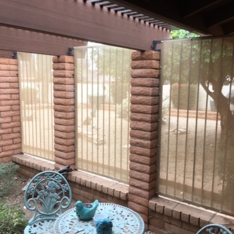 Patio Shade Mesh by EZ Snap