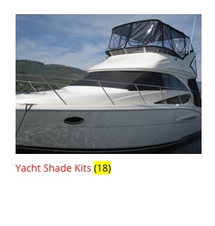 EZ Snap Store Yacht Shade Kits