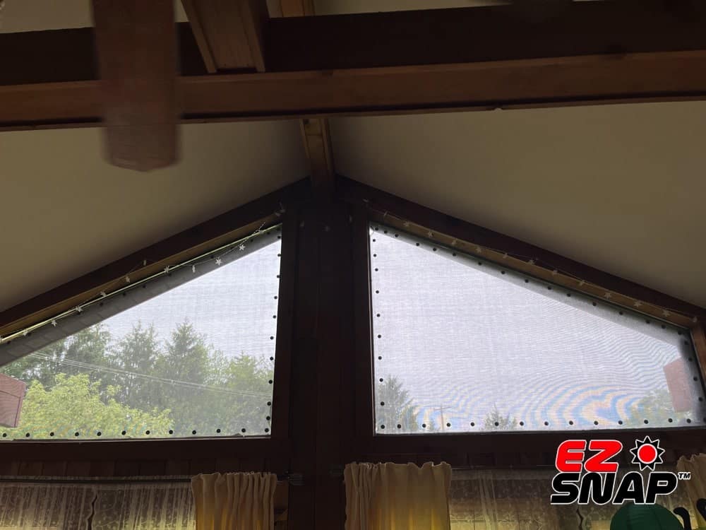 EZ Snap Window Shades Review Photos from Emily B1