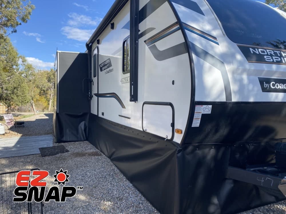 EZsnap RV Skirting Review Photos from Derek W1