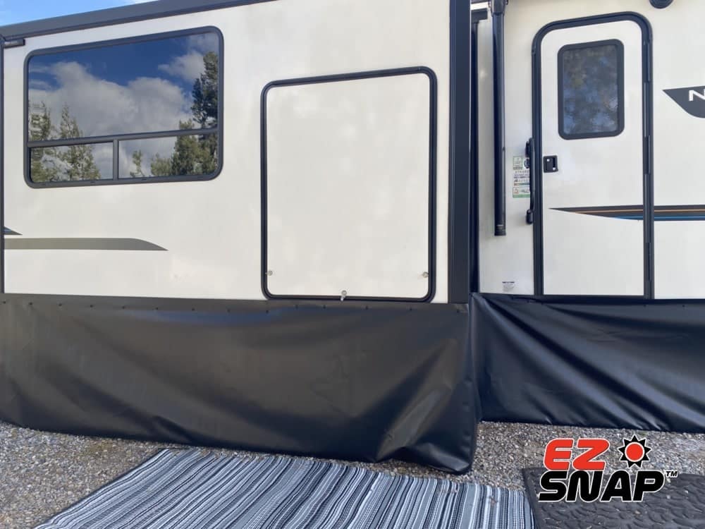 EZsnap RV Skirting Review Photos from Derek W5