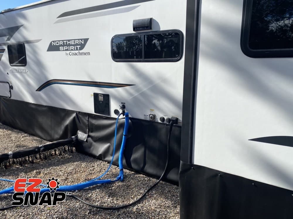 EZsnap RV Skirting Review Photos from Derek W6
