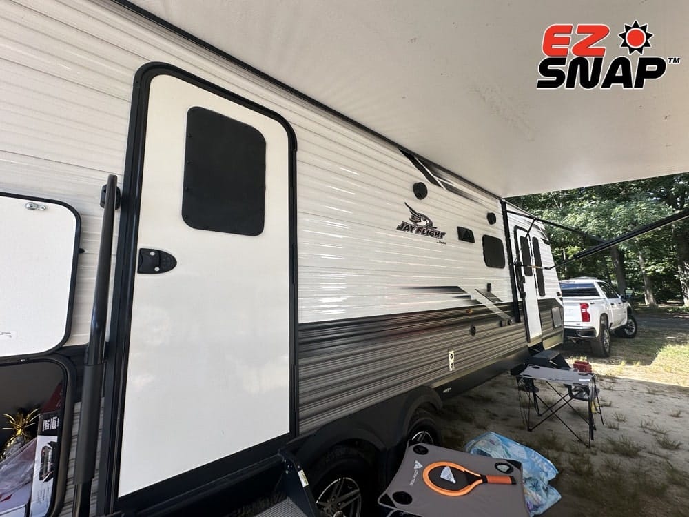 EZsnap RV Skirting Review Photos from Eric Blanchard Front Door