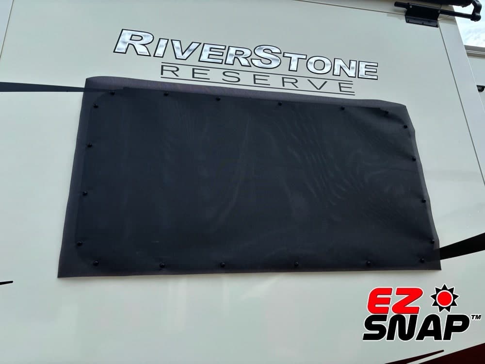 EZsnap RV Skirting Review Photos from Greg Murray Closeup