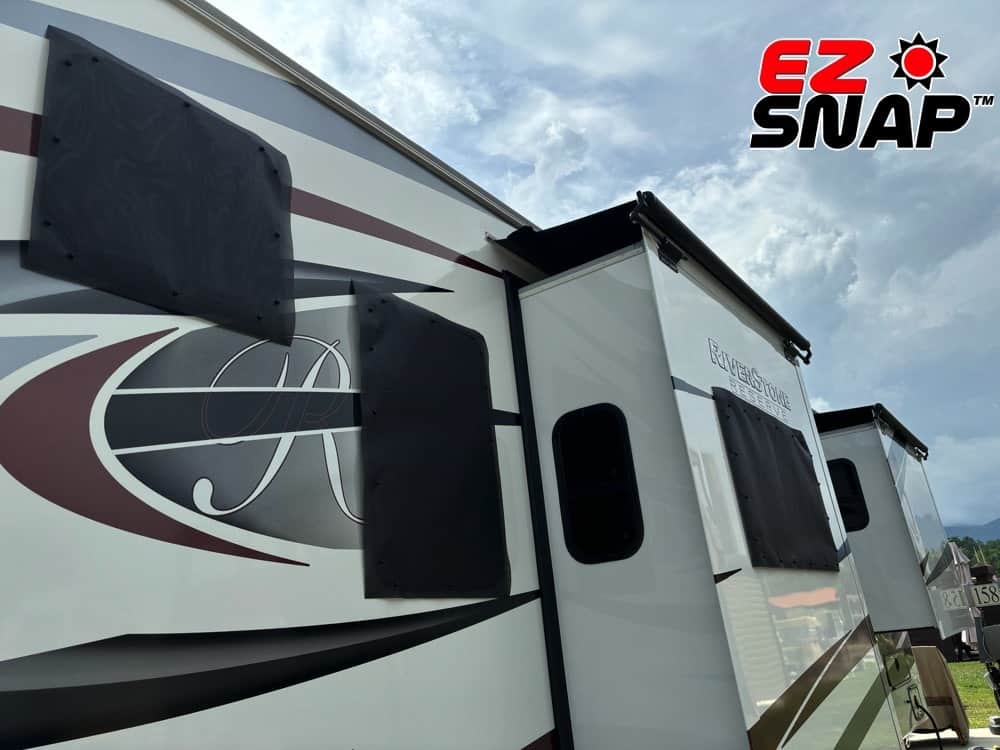 EZsnap RV Skirting Review Photos from Greg Murray Pullout