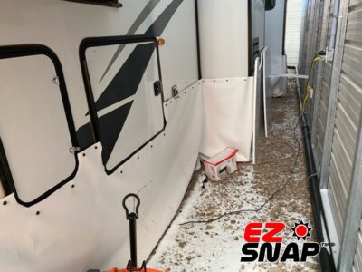 EZsnap RV Skirting Review Photos from JRC Side