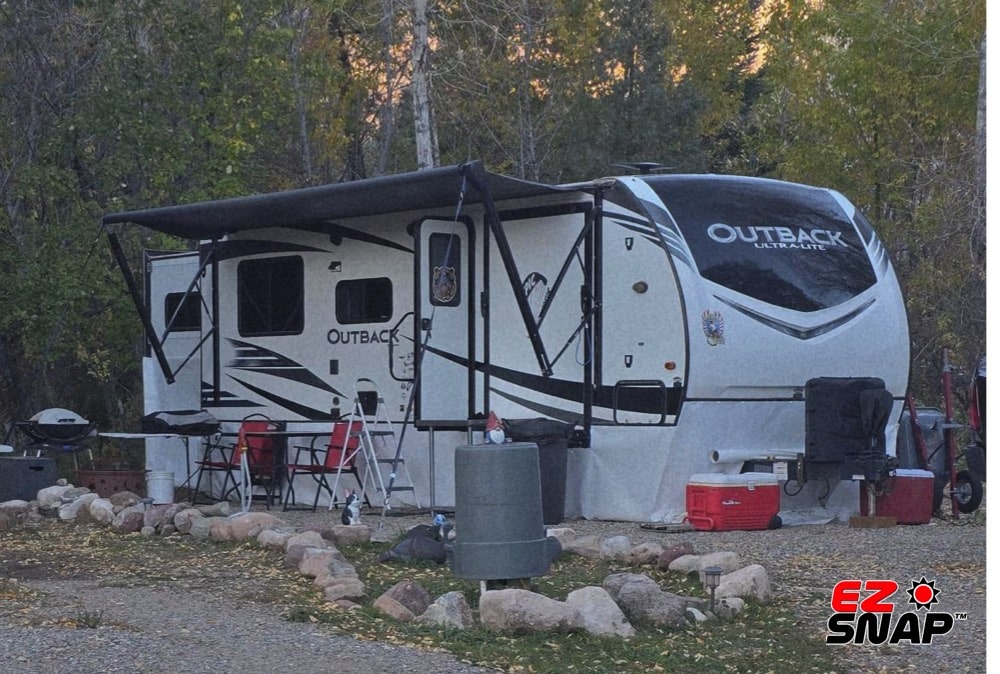 EZsnap RV Skirting Review Photos from Jim S10