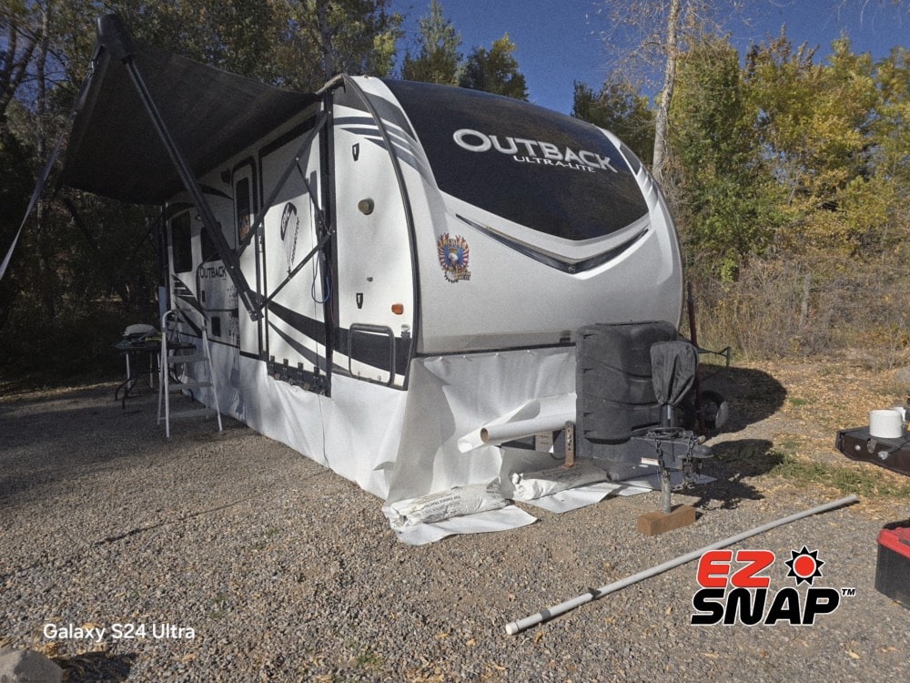 EZsnap RV Skirting Review Photos from Jim S2