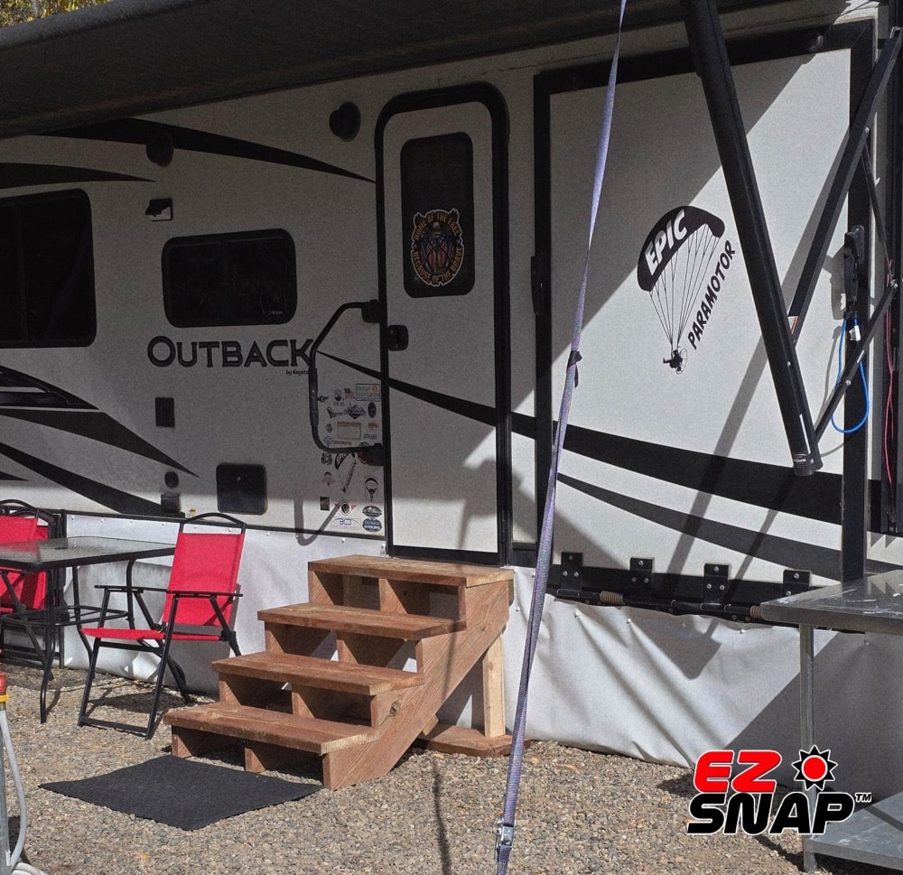 EZsnap RV Skirting Review Photos from Jim S8