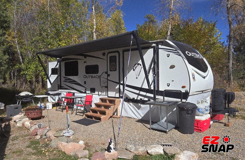 EZsnap RV Skirting Review Photos from Jim S9