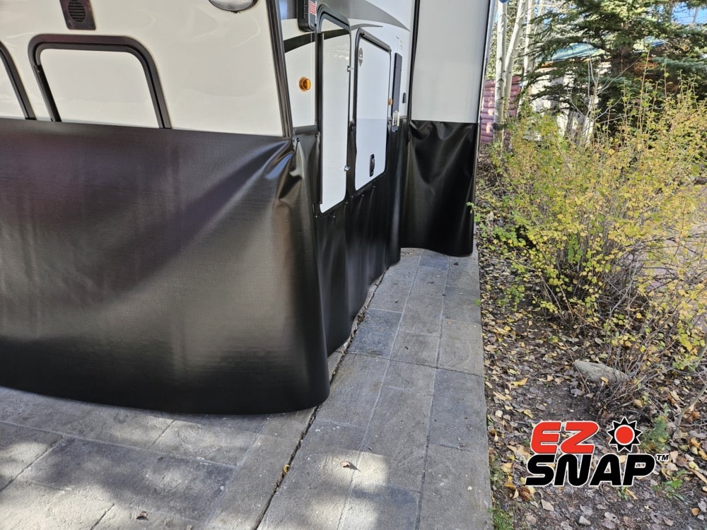 EZsnap RV Skirting Review Photos from John S 1