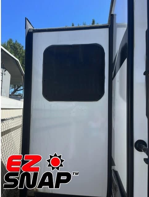 EZsnap RV Skirting Review Photos from Judie Kincade Pullout Window