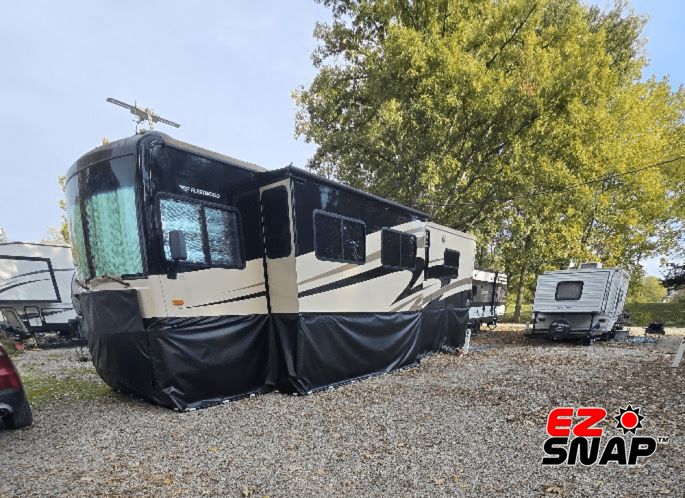 EZsnap RV Skirting Review Photos from Kris H1