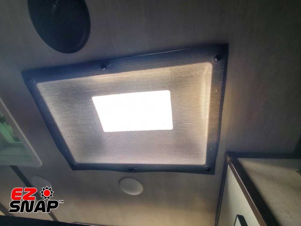 EZsnap RV Skirting Review Photos from Leslie Losier Skylight