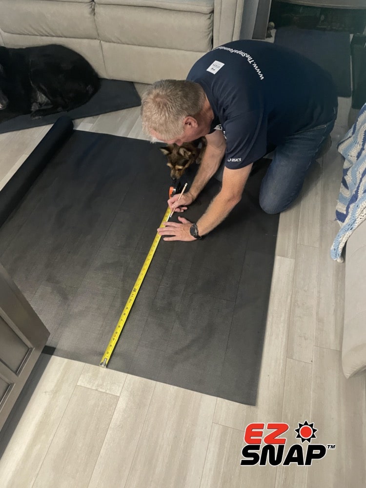 EZsnap RV Skirting Review Photos from Michelle Bryan Cutting