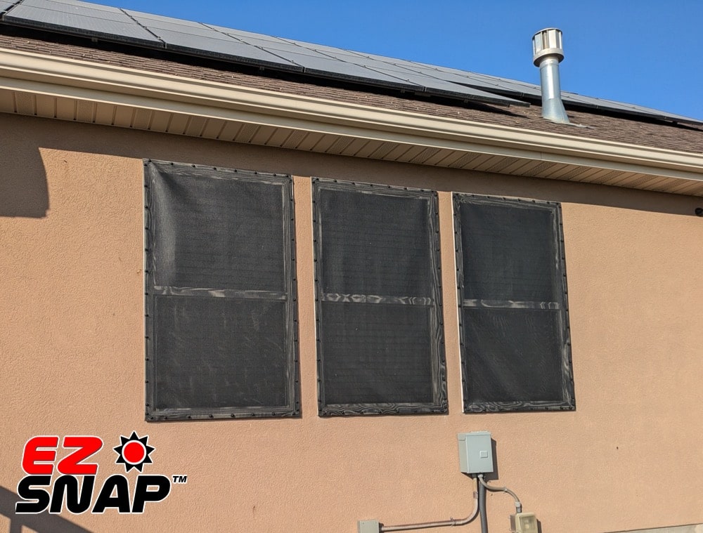 EZsnap RV Skirting Review Photos from Ted Hertig House Shades