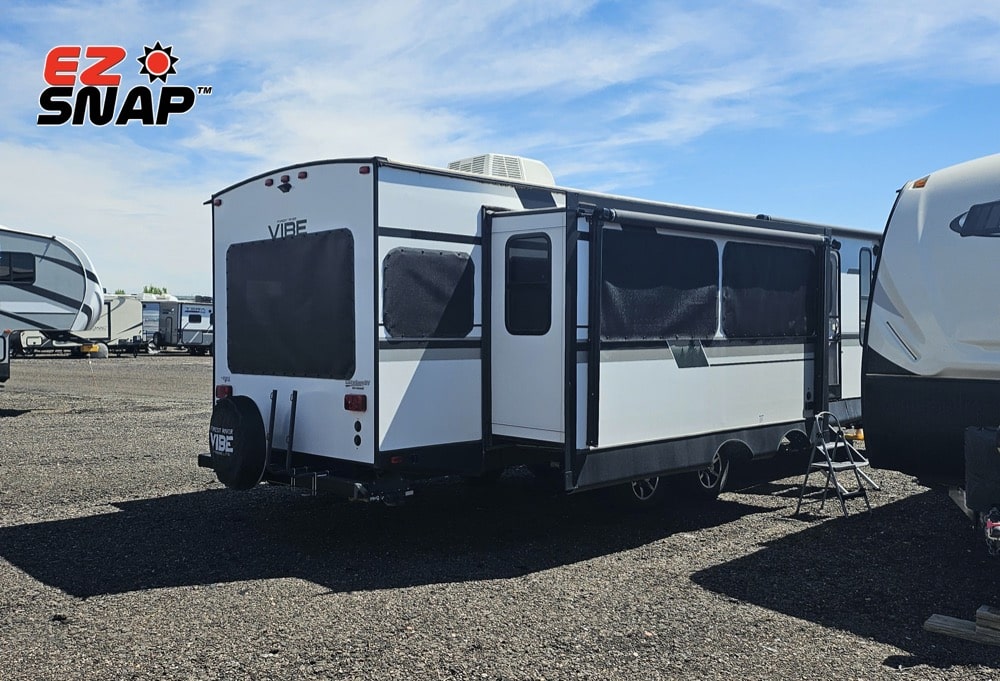 EZsnap RV Skirting Review Photos from Todd Morton Shades