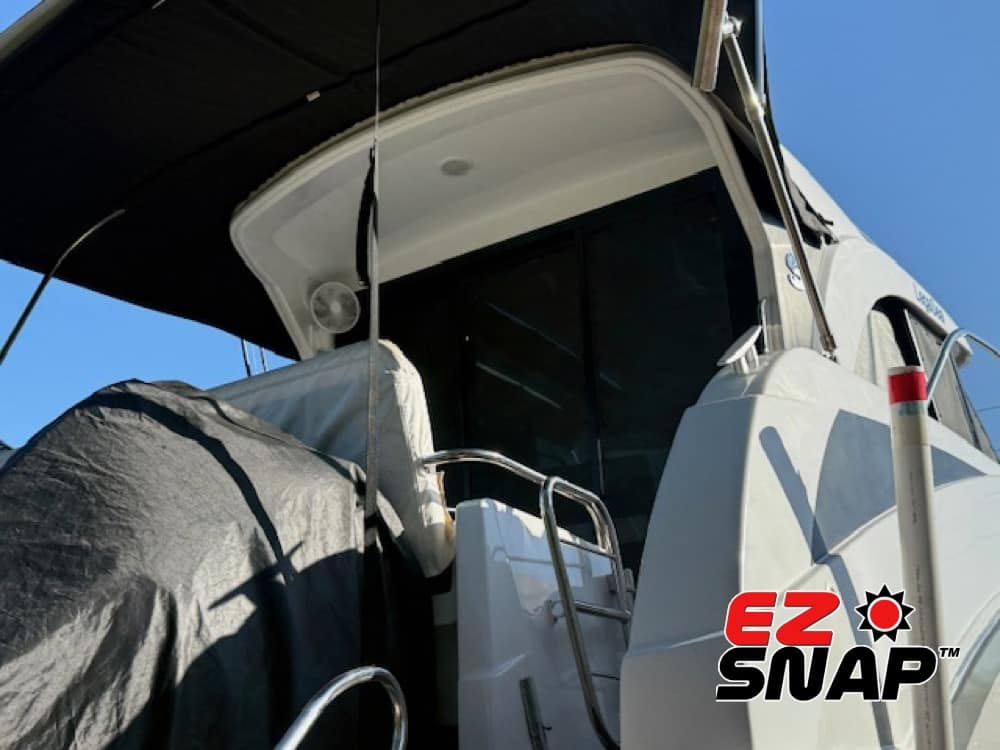 EZsnap RV Yacht Shades Review Photos from Barney M1