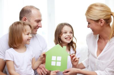 Energy Saving Green Family Household