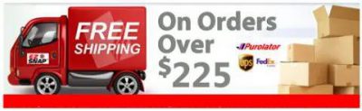 EZ Snap Free Shipping on Orders over $225.