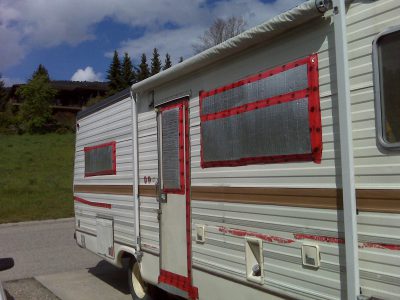 RV with Foil Insulation