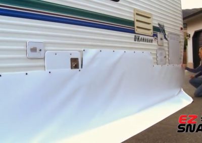 Installing your own RV Skirting