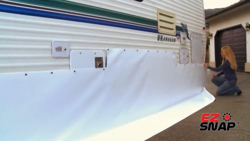 Installing your own RV Skirting