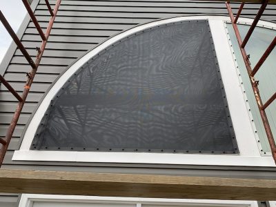 Large Arched Window Shade Review Photo from Poll Family